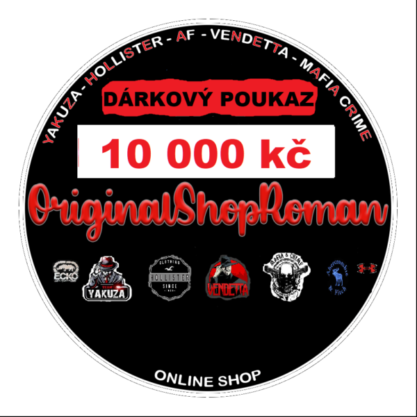DÁRKOVÝ POUKAZ NA NÁKUP ZBOŽÍ  01- 10 000 kč
