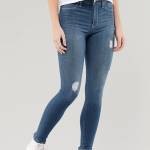 STREČOVÉ JEANS LEGGINGS HOLLISTER- 011