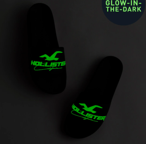 PÁNSKÉ PANTOFLE HOLLISTER  - FLUORESCENČNÍ NÁPIS - 01 - Image 2