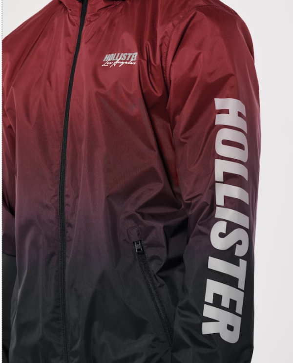 JARNÍ BUNDA HOLLISTER S PODŠÍVKOU - REFLEXNÍ NÁPISY- 15760 - Image 4