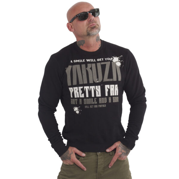 PÁNSKÁ MIKINA BEZ KAPUCE YAKUZA - 02019 - Image 2